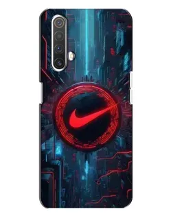 Чохол для Realme X3 з картинкою «Техногенний стиль Nike»
