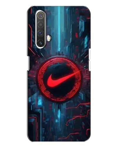 Чехол для Realme X3 с картинкой «Техногенный стиль Nike» Чехол для Realme X3 с картинкой «Техногенный стиль Nike»