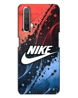 Чохол для Realme X3 з картинкою «Градієнтний принт Найк»