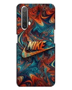 Чохол для Realme X3 з картинкою «Nike в абстракції»