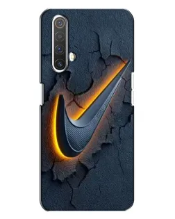 Чохол для Realme X3 з картинкою «Об'ємний логотип Найк»