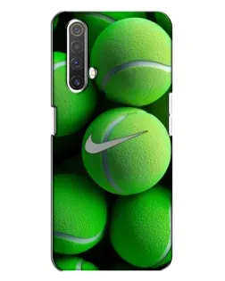 Чохол для Realme X3 з картинкою «Тенісні м'ячі Найк»