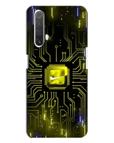 Чехол для Realme X3 с картинкой «Nike — золотая искра» Чехол для Realme X3 с картинкой «Nike — золотая искра»