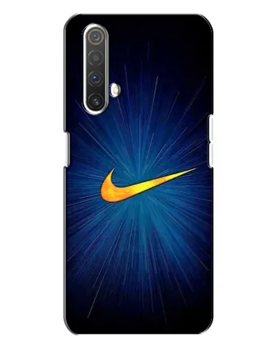 Чехол для Realme X3 с картинкой «Синий пульс Nike» Чехол для Realme X3 с картинкой «Синий пульс Nike»