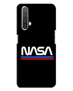 Чохол для Realme X3 з картинкою «NASA — класика Red Blue» Чохол для Realme X3 з картинкою «NASA — класика Red Blue»