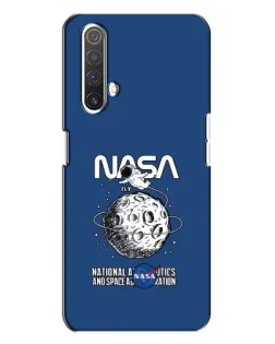 Чохол для Realme X3 з картинкою «NASA — місячна місія» Чохол для Realme X3 з картинкою «NASA — місячна місія»