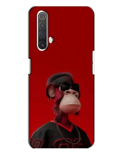 Чехол для Realme X3 с картинкой «Bored Ape в красном» Чехол для Realme X3 с картинкой «Bored Ape в красном»