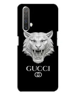 Чехол для Realme X3 с картинкой «Gucci — серебряный лев» Чехол для Realme X3 с картинкой «Gucci — серебряный лев»