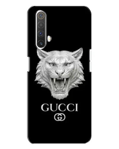 Чехол для Realme X3 с картинкой «Gucci — серебряный лев» Чехол для Realme X3 с картинкой «Gucci — серебряный лев»