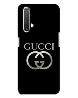 Чехол для Realme X3 с картинкой «Gucci — золото на черном» Чехол для Realme X3 с картинкой «Gucci — золото на черном»