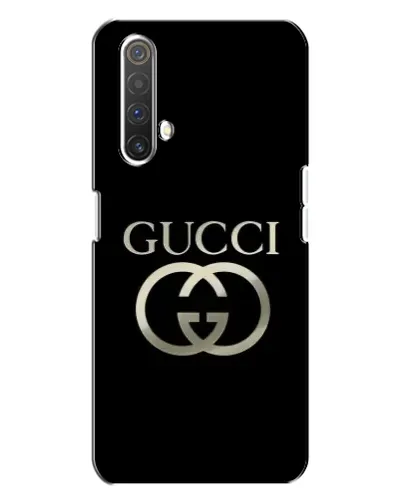 Чехол для Realme X3 с картинкой «Gucci — золото на черном» Чехол для Realme X3 с картинкой «Gucci — золото на черном»