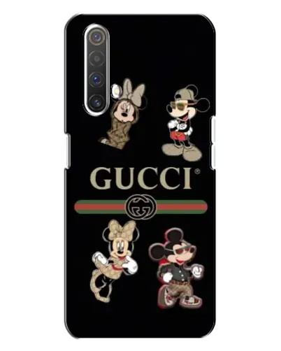 Чехол для Realme X3 с картинкой «Gucci — герои Disney и монограмма» Чехол для Realme X3 с картинкой «Gucci — герои Disney и монограмма»