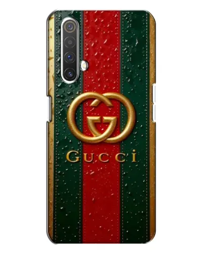 Чехол для Realme X3 с картинкой «Gucci — фирменная полоса и золото» Чехол для Realme X3 с картинкой «Gucci — фирменная полоса и золото»