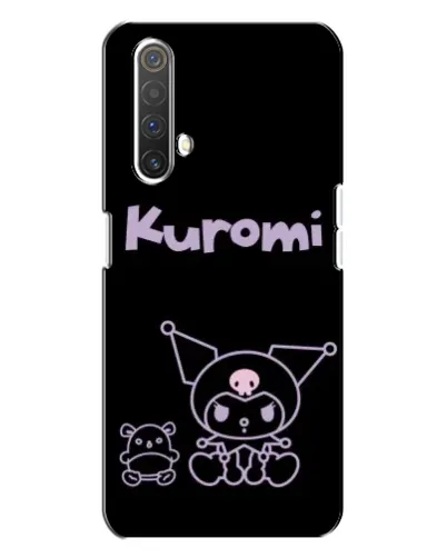 Чехол для Realme X3 с картинкой «Kuromi — черный минимализм» Чехол для Realme X3 с картинкой «Kuromi — черный минимализм»
