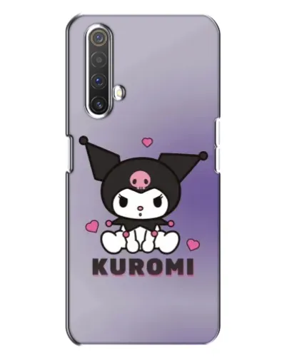 Чехол для Realme X3 с картинкой «Kuromi — фиолетовый арт» Чехол для Realme X3 с картинкой «Kuromi — фиолетовый арт»