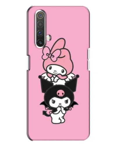 Чехол для Realme X3 с картинкой «My Melody и Kuromi» Чехол для Realme X3 с картинкой «My Melody и Kuromi»