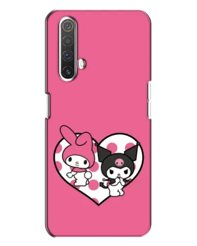 Чехол для Realme X3 с картинкой «Kuromi и My Melody» Чехол для Realme X3 с картинкой «Kuromi и My Melody»