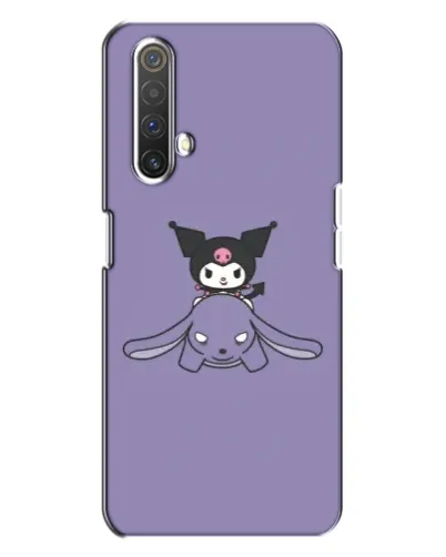 Чехол для Realme X3 с картинкой «Kuromi на лиловом фоне» Чехол для Realme X3 с картинкой «Kuromi на лиловом фоне»