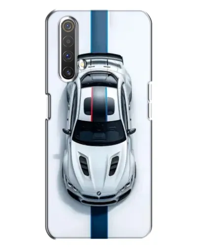 Чехол для Realme X3 с картинкой «Вид сверху — BMW M»