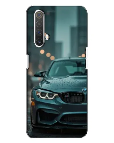 Чехол для Realme X3 с картинкой «BMW в огнях города»