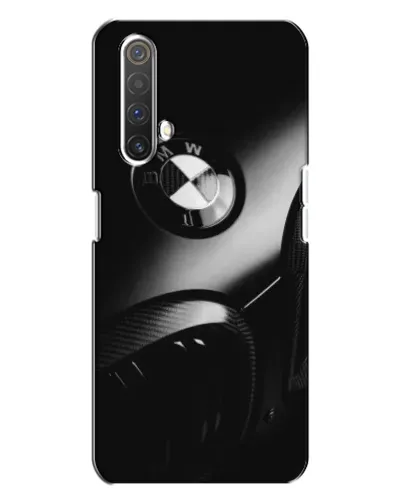 Чехол для Realme X3 с картинкой «Эмблема BMW — макро»