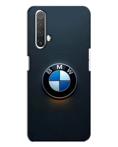 Чехол для Realme X3 с картинкой «Логотип BMW — минимализм»