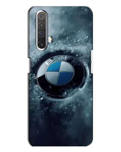 Чехол для Realme X3 с картинкой «Логотип BMW — лед» Чехол для Realme X3 с картинкой «Логотип BMW — лед»