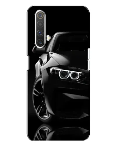 Чехол для Realme X3 с картинкой «Черная BMW — профиль» Чехол для Realme X3 с картинкой «Черная BMW — профиль»