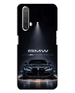 Чохол для Realme X3 з картинкою «BMW крізь нічне місто»