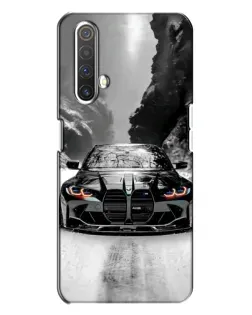 Чохол для Realme X3 з картинкою «BMW — акварельний дрифт»