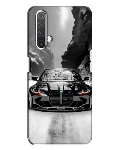 Чехол для Realme X3 с картинкой «BMW — акварельный дрифт» Чехол для Realme X3 с картинкой «BMW — акварельный дрифт»