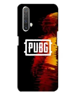 Чехол для Realme X3 с картинкой «Яркий логотип PUBG»