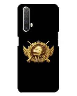 Чехол для Realme X3 с картинкой «PUBG — оранжевый градиент»