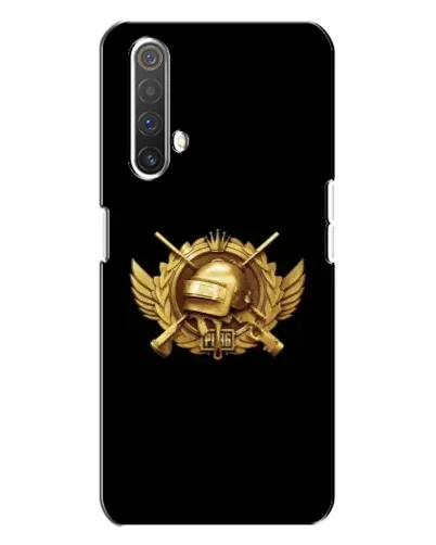 Чехол для Realme X3 с картинкой «PUBG — оранжевый градиент»