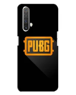 Чехол для Realme X3 с картинкой «PUBG — рамка лого»