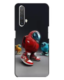 Чехол для Realme X3 с картинкой «Among Us — 3D стиль»