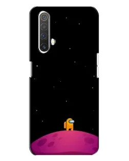 Чехол для Realme X3 с картинкой «Одинокий герой на планете»