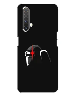 Чехол для Realme X3 с картинкой «Among Us шлем»