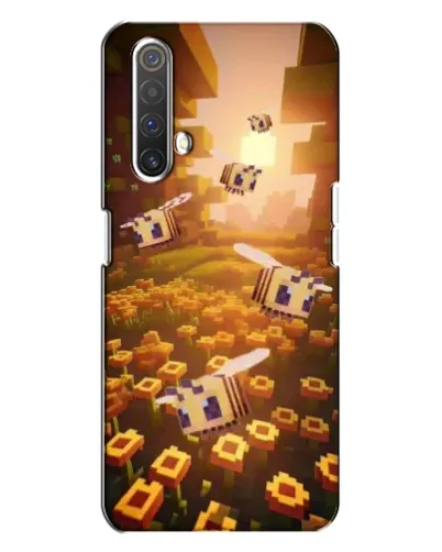 Чехол для Realme X3 с картинкой «Поле подсолнухов»
