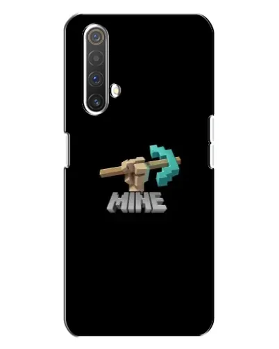 Чехол для Realme X3 с картинкой «Алмазная кирка»