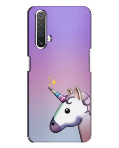 Чехол для Realme X3 с картинкой «Единорог градиент»