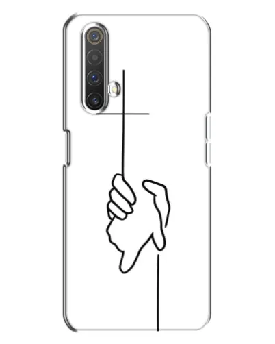 Чехол для Realme X3 с картинкой «Рука держит» Чехол для Realme X3 с картинкой «Рука держит»