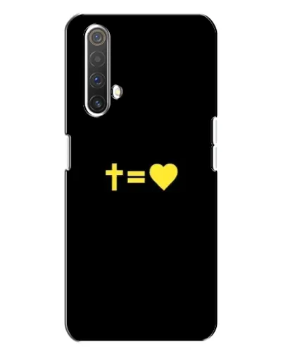 Чехол для Realme X3 с картинкой «Сердце и Крест» Чехол для Realme X3 с картинкой «Сердце и Крест»