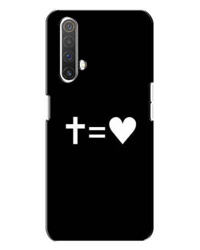Чехол для Realme X3 с картинкой «Крест и Сердце» Чехол для Realme X3 с картинкой «Крест и Сердце»