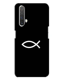 Чехол для Realme X3 с картинкой «Символ рыбы Jesus» Чехол для Realme X3 с картинкой «Символ рыбы Jesus»
