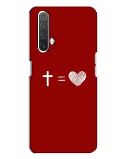 Чехол для Realme X3 с картинкой «Уравнение любви» Чехол для Realme X3 с картинкой «Уравнение любви»
