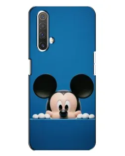 Чехол для Realme X3 с картинкой «Микки выглядывает» Чехол для Realme X3 с картинкой «Микки выглядывает»