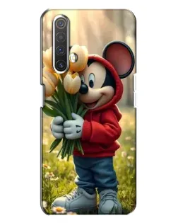 Чехол для Realme X3 с картинкой «Микки с тюльпанами» Чехол для Realme X3 с картинкой «Микки с тюльпанами»