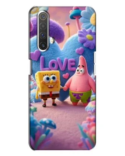 Чехол для Realme X3 с картинкой «Губка Боб Патрик»