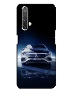 Чехол для Realme X3 с картинкой «Ночной Mercedes EQ»